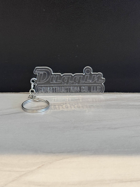 Keychain Clear Acrylic