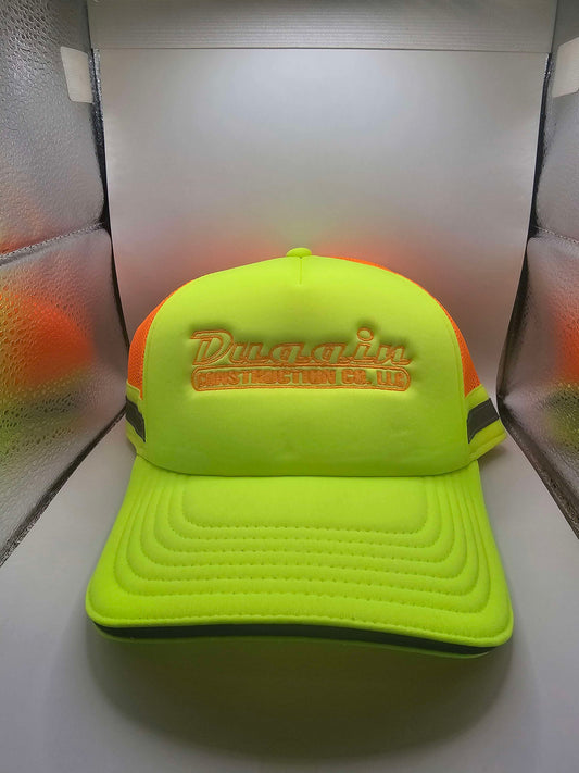 Safety Green and Orange Cap
