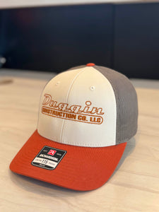 Tan, Brown, and Red Cap