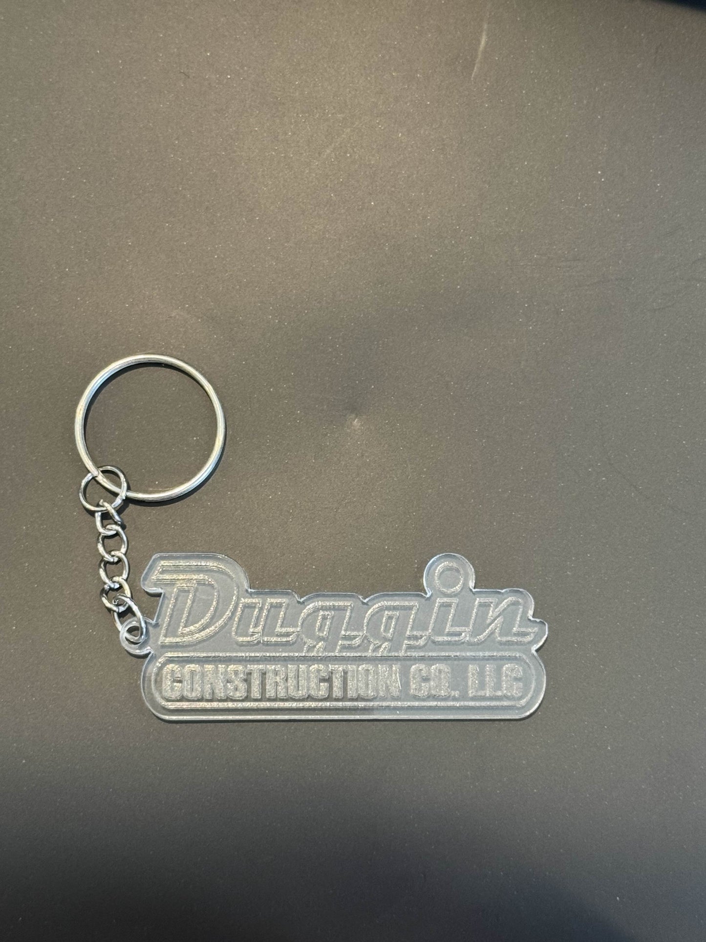 Keychain Clear Acrylic
