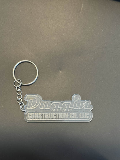 Keychain Clear Acrylic