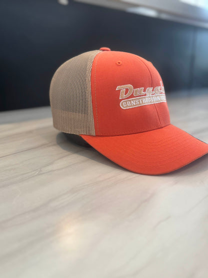 LIMITED EDITION Orange and tan cap