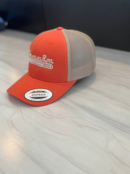 LIMITED EDITION Orange and tan cap
