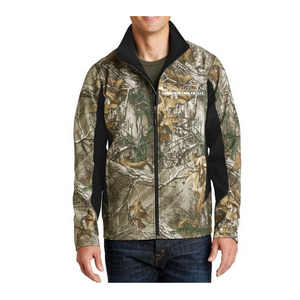 Realtree Camouflage Soft Shell Jacket